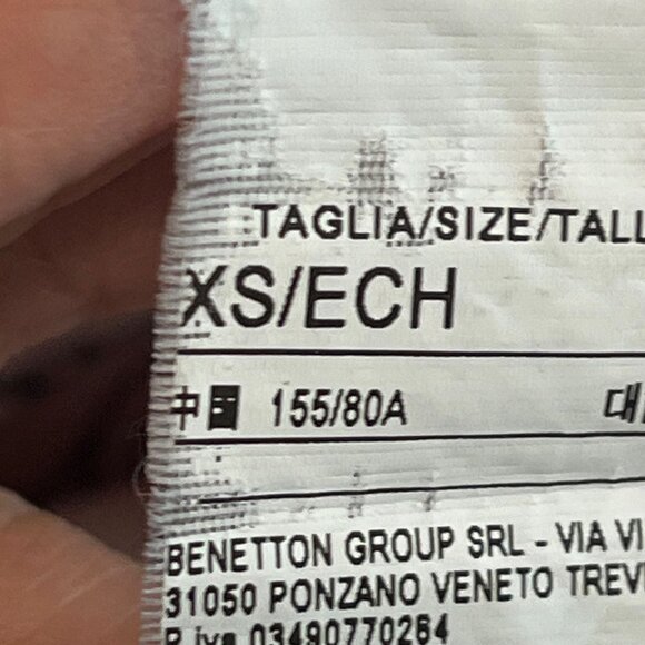 Rare Italian UNITED COLORS OF BENETTON Blouse Tom and Jerry Collab Size XS - Picture 9 of 9